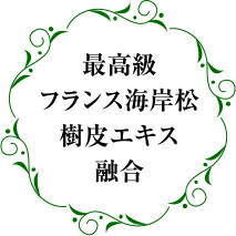 最高級フランス海岸松樹皮エキス融合